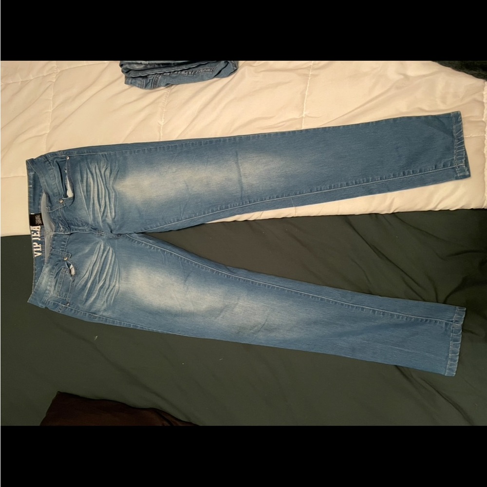 VIP Blue Straight Leg Jeans